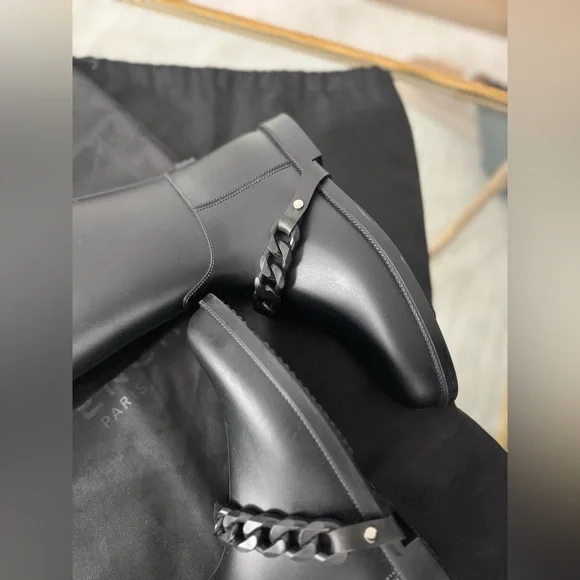 Givenchy Eva Chain Rubber Rain boots size 37 - Picture 14 of 14